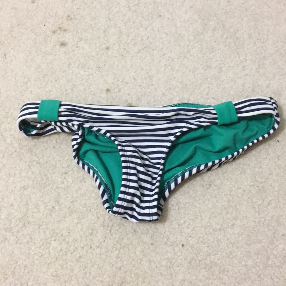 Striped bikini